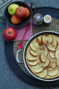 Apfelpfannkuchen aus dem Ofen / Pfanne