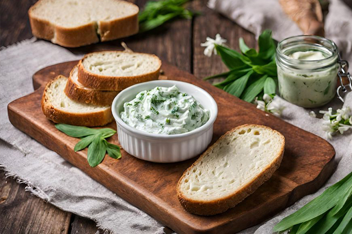 Selbstgemachter Aufstrich mit Frischkäse Selbstgemachter Aufstrich mit Frischkäse