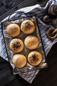 Burgerbrötchen selber machen