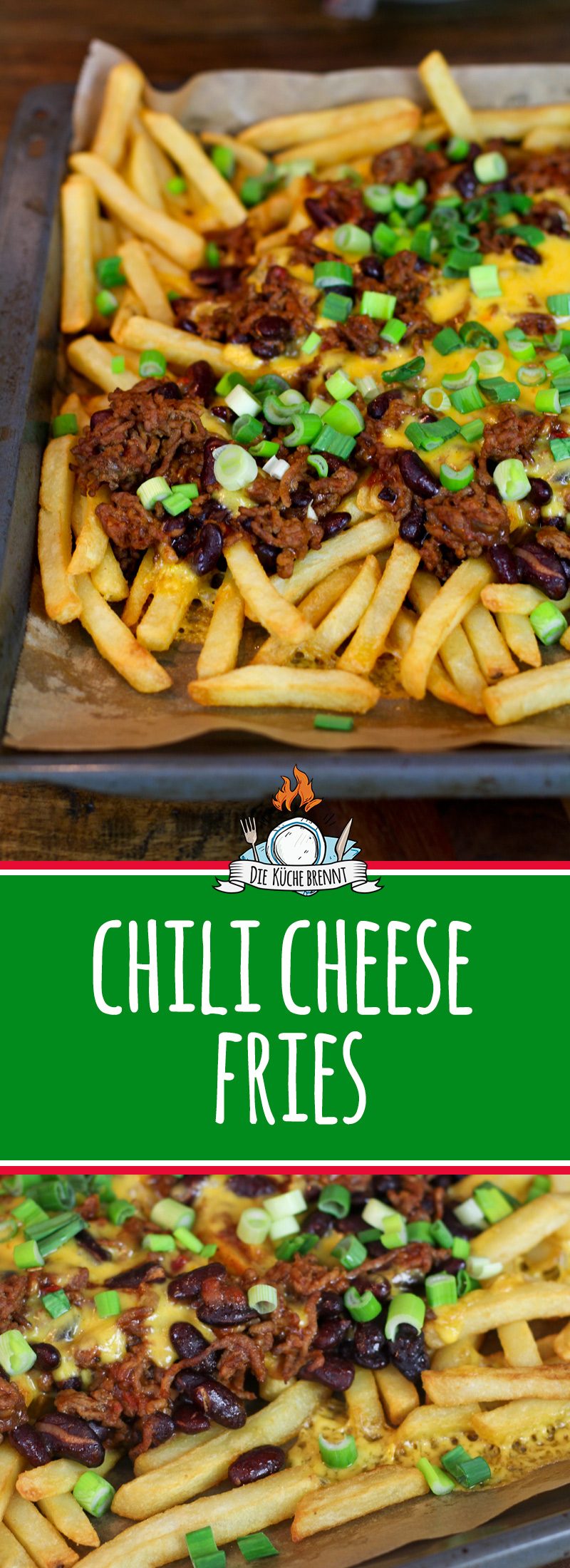Chili Cheese Fries Rezept - selber machen