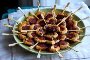 Chorizo Garnelen Spieße - Tapas / Fingerfood