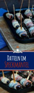 Datteln im Speckmantel grillen