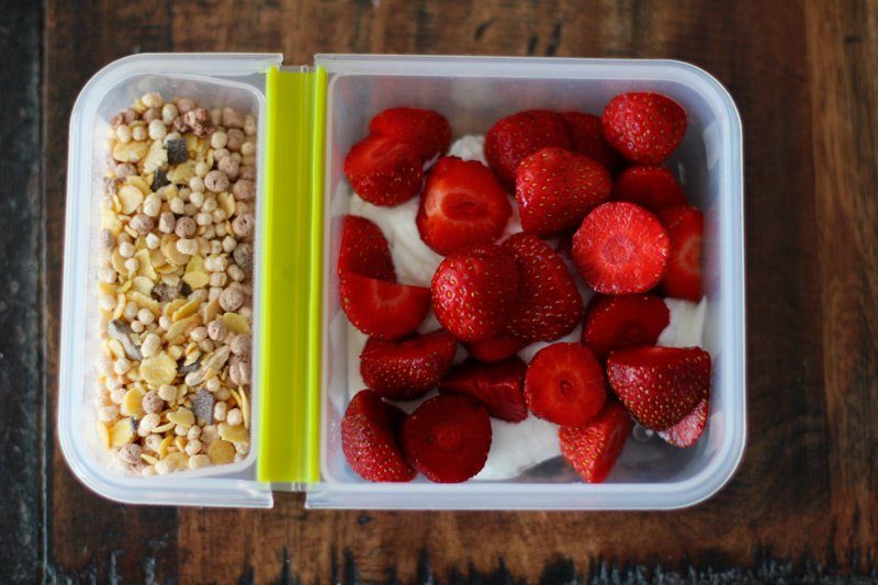 Mealprep für die Arbeit mit EMSA CLIP & GO Boxen 7 Essen für die Arbeit mit EMSA CLIP & GO Boxen