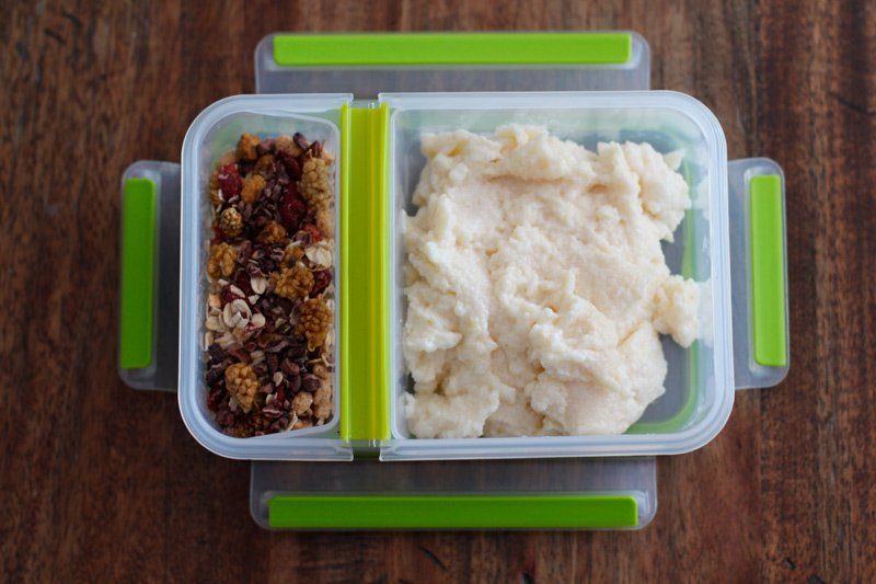 Mealprep für die Arbeit mit EMSA CLIP & GO Boxen 6 Essen für die Arbeit mit EMSA CLIP & GO Boxen