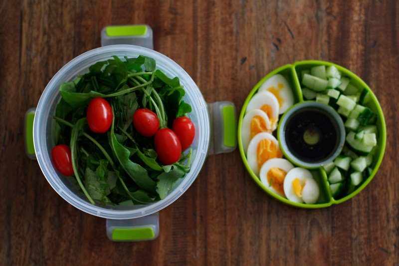 Mealprep für die Arbeit mit EMSA CLIP & GO Boxen 8 Essen für die Arbeit mit EMSA CLIP & GO Boxen