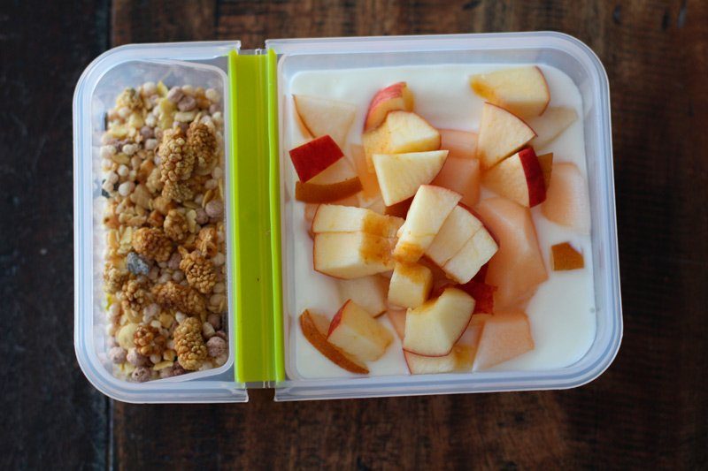 Mealprep für die Arbeit mit EMSA CLIP & GO Boxen 3 Essen für die Arbeit mit EMSA CLIP & GO Boxen