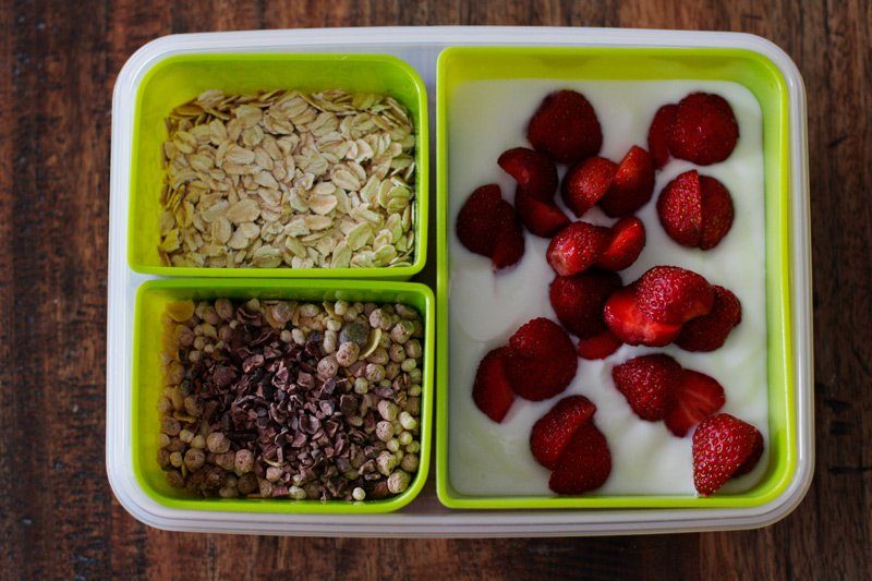 Mealprep für die Arbeit mit EMSA CLIP & GO Boxen 32 Essen für die Arbeit mit EMSA CLIP & GO Boxen