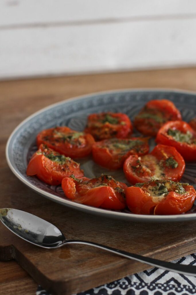 Gebackene Tomaten mit Parmesan Rezept aus dem Ofen