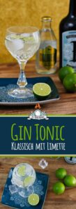 Gin Tonic Rezept Limette Gurke Zitrone