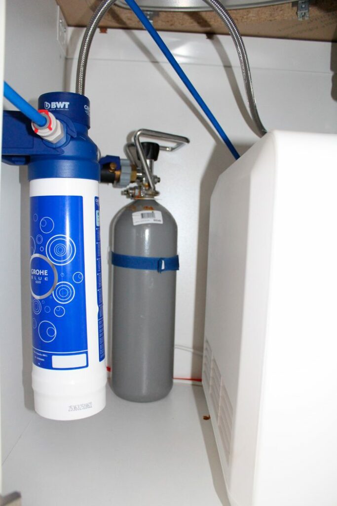 Grohe blue Erfahrungen mit Kosten, Wartung, Anwendung 23 Gasflasche und Filter