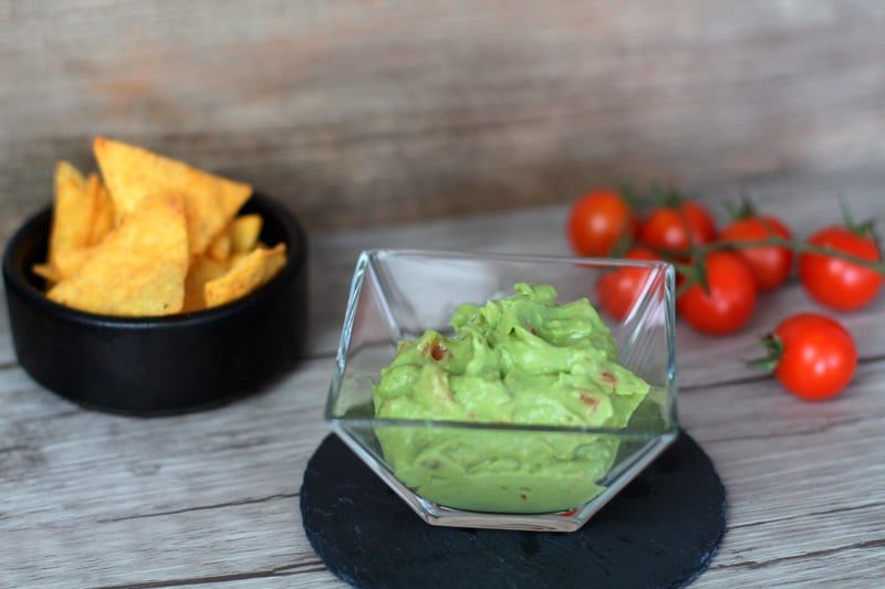 Guacamole Rezept Avocado Tomate - Dip für Chips / Nachos