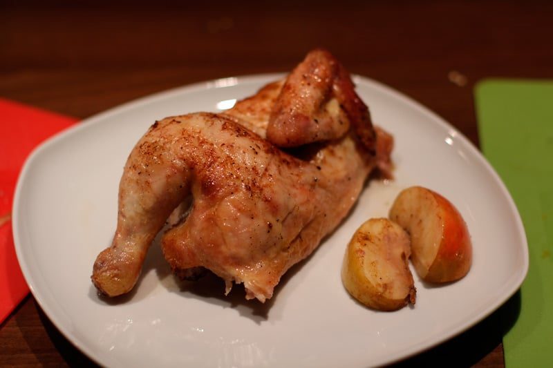 Grill Hähnchen am Spieß Rezept vom Gasgrill - ein Grillklassiker