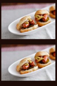 Mini Hotdogs - Fingerfood - Partyfood - Brunch - zum Mitbringen