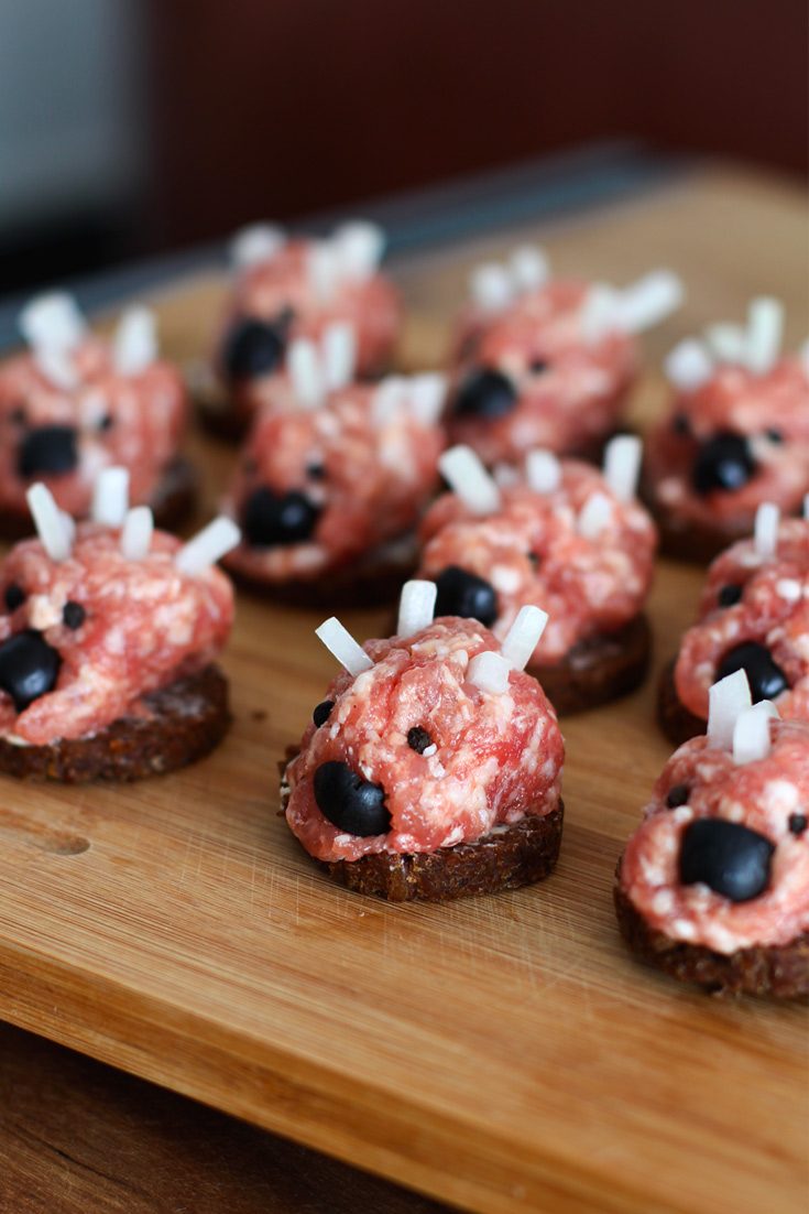 Mini Mettigel - Partysnack mit Spaßfaktor