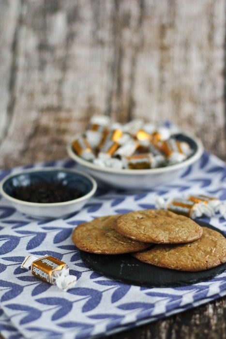 Karamel & Schokoladen Cookies Rezept