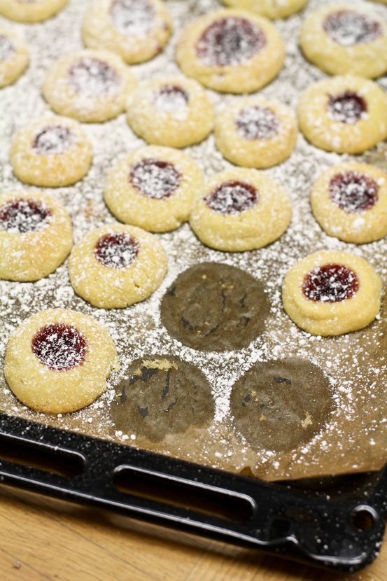 Rezept Engelsaugen Plätzchen mit Marmelade &amp;quot;Husarenkrapfen&amp;quot;
