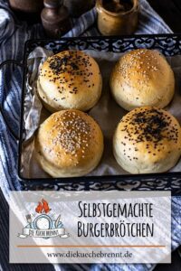 Selbstgemachte Burgerbrötchen Rezept