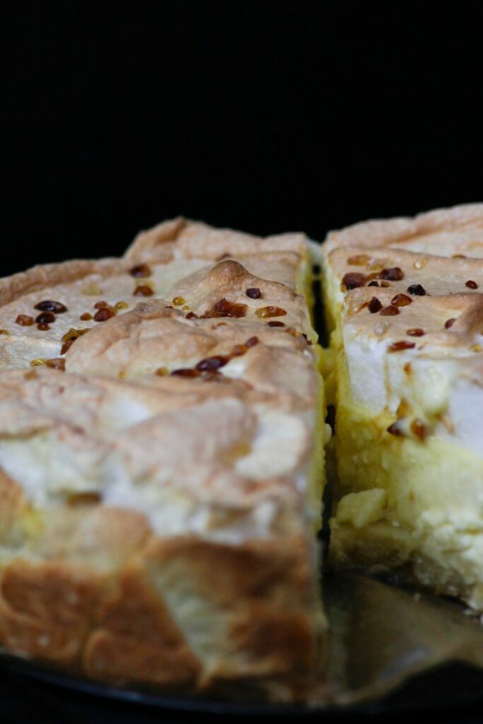 Tränenkuchen mit Baiserhaube 4 Tränenkuchen Rezept - Käsekuchen mit Baiser