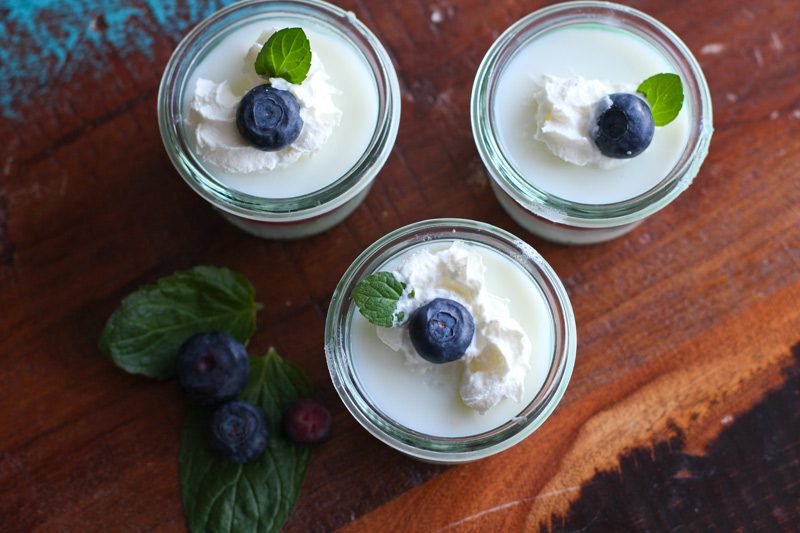 Wackelpudding Schicht Dessert - Ein Hingucker 1. Klasse 3 Wackelpudding Schicht Dessert - verschiedene Farben übereinander