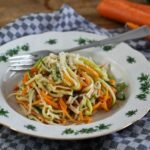 Zucchini Möhren Nudeln / Gemüse Nudeln kochen