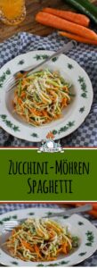 Zucchini Möhren Nudeln / Gemüse Nudeln kochen