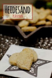 Heidesand Plätzchen Rezept für Weihnachten