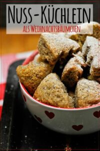 Nuss Muffins Rezept aus der Weihnachtsbäckerei