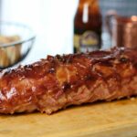Rezept Mac’n Cheese Bacon Bomb mit Barbecue Glasur & Makkaroni Füllung