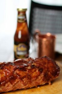 Rezept Mac’n Cheese Bacon Bomb mit Barbecue Glasur & Makkaroni Füllung