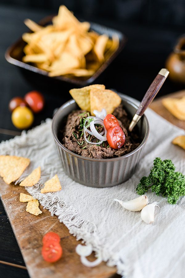 Selbstgemachter Taco Dip