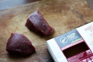 Hirsch Steak vom Grill von Silver Fern Farms