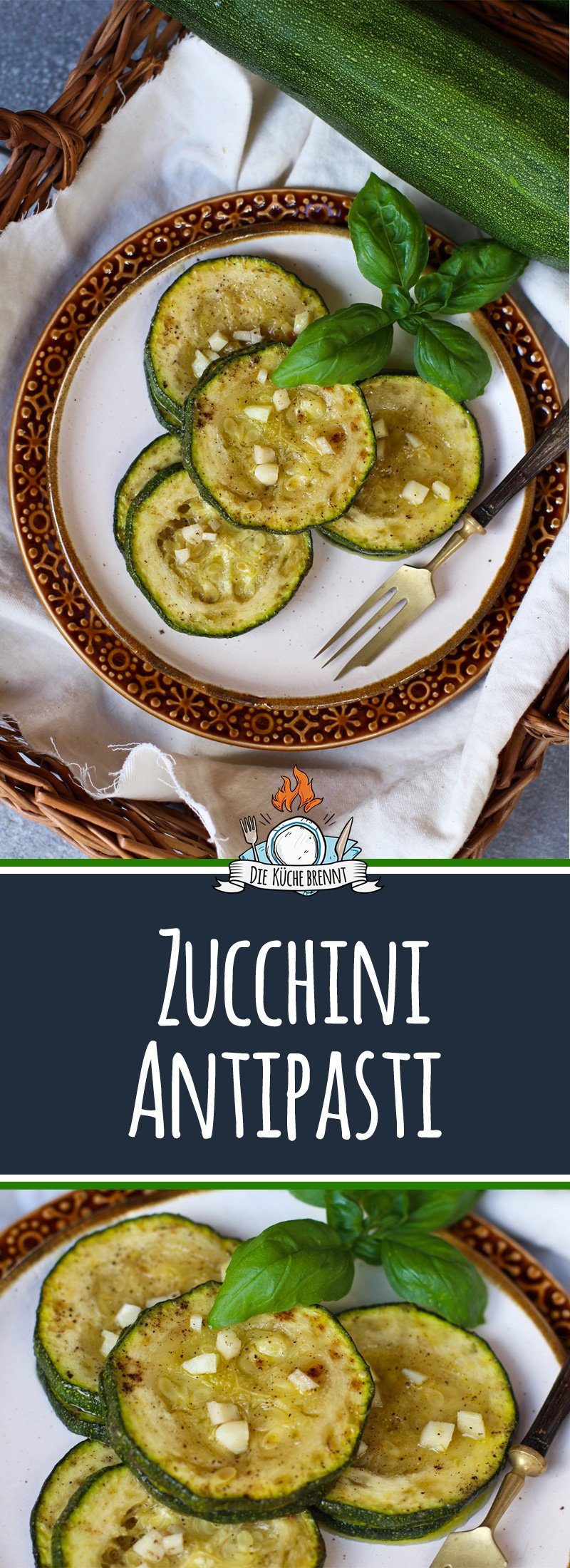 Kalte Zucchini Antipasti