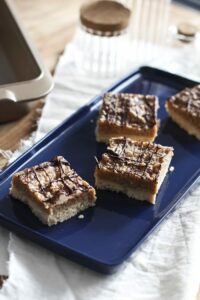 Samoa Schnitten - einfacher glutenfreier Kuchen