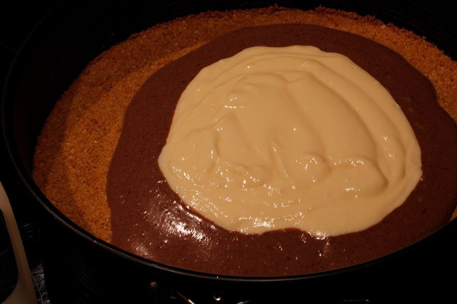 Schokoladen Käsekuchen Rezept - als Zebrakuchen 9 Schokoladen Käsekuchen Rezept - als Zebrakuchen