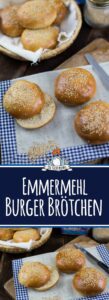 Emmermehl Burger Brötchen Rezept