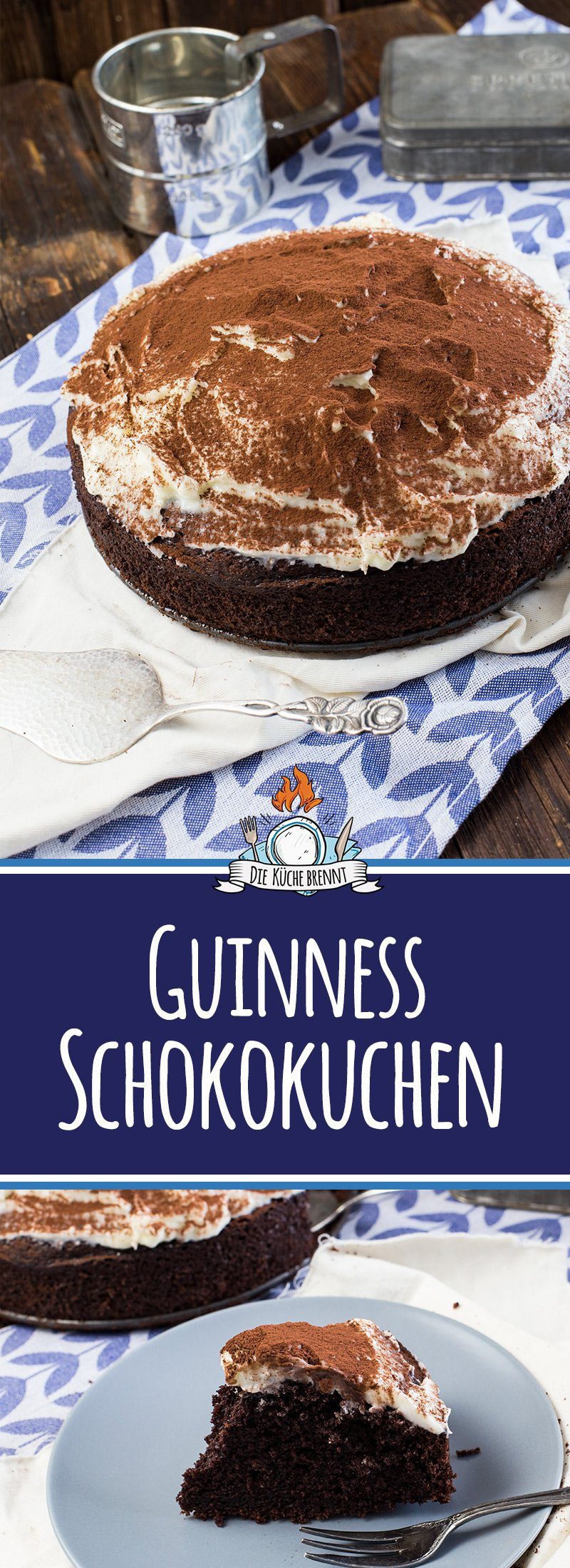Guinness Schokoladen Kuchen Rezept
