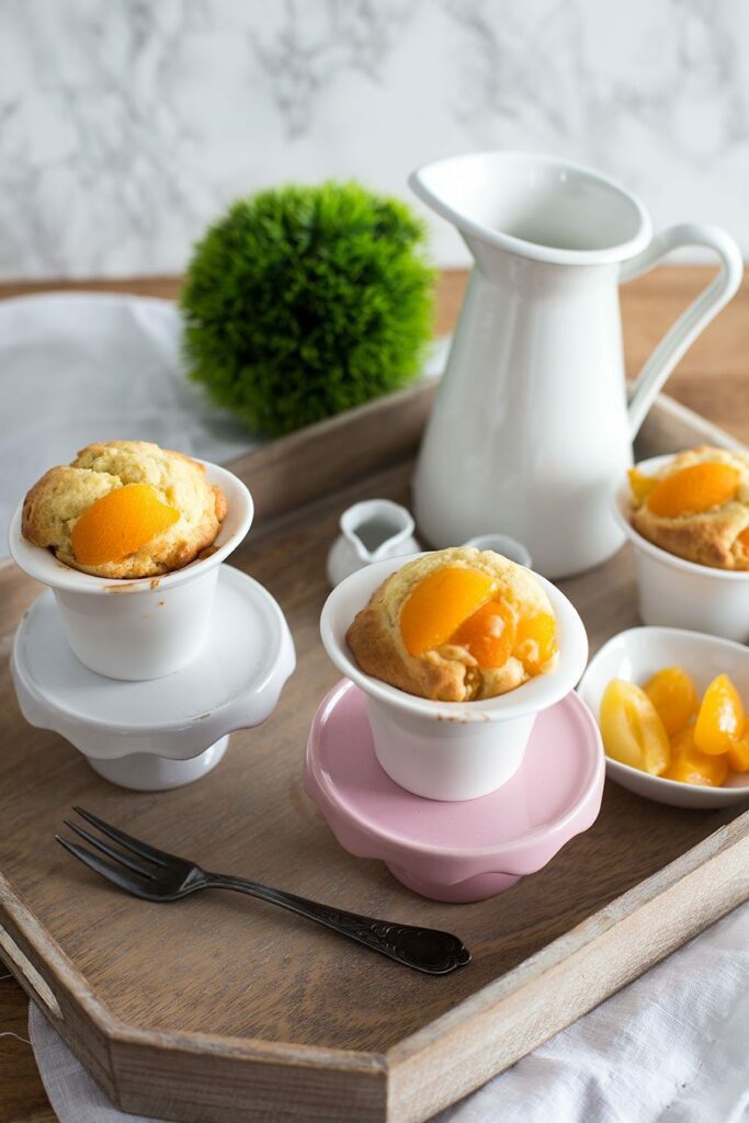 Süßes Oster Lamm Rezept (Sandmasse) - Klassiker zu Ostern 7 Aprikosen Törtchen Rezept mit Clever Baking