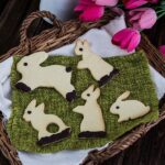 Osterhasen aus Mürbteig Rezept