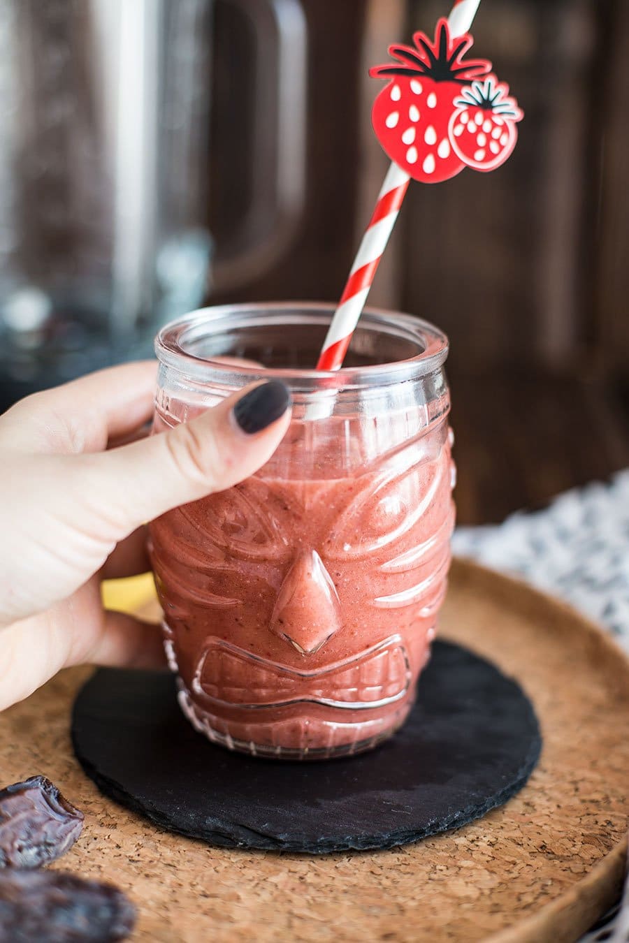 Erdbeer Bananen Smoothie Rezept (für Einsteiger + ohne Joghurt)