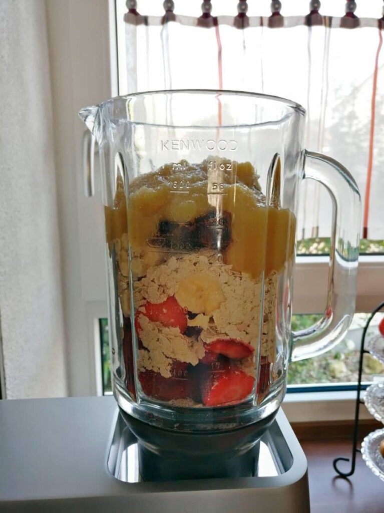 Erdbeer Bananen Smoothie Rezept (ohne Joghurt)