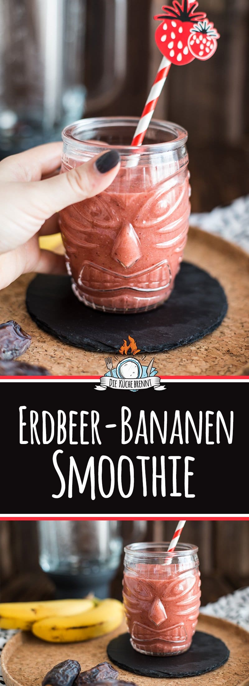 Erdbeer Bananen Smoothie Rezept 13 erdbeer bananen smoothie rezept
