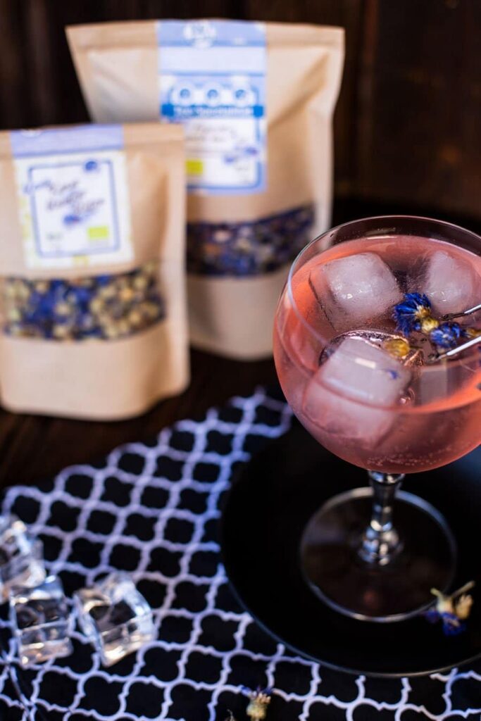Gin Tonic mit Tee Rezept - mit Tee-Ei oder Teebeutel