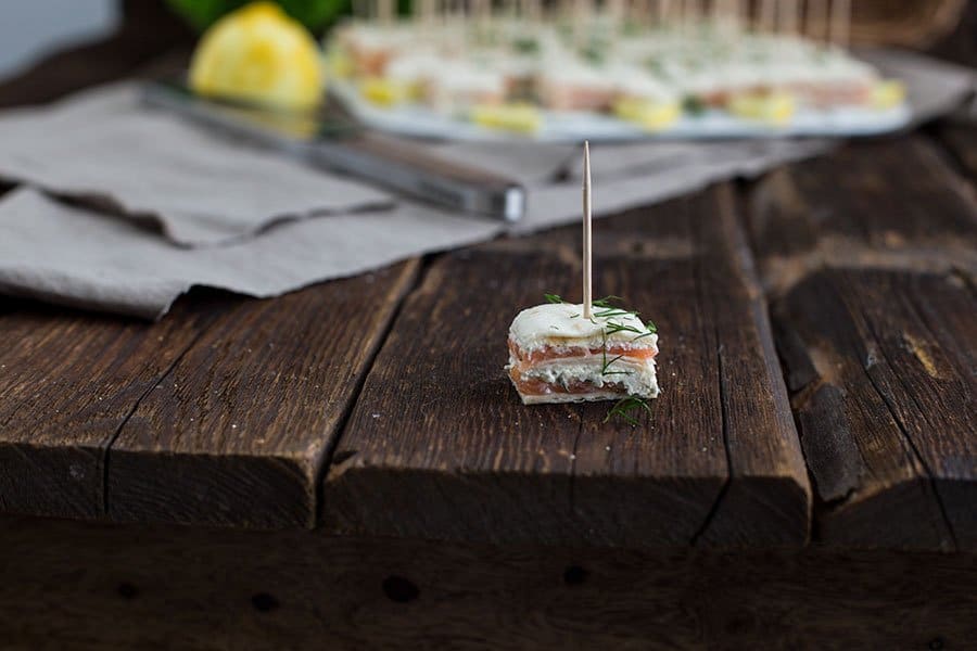 Schnelle Fingerfood Rezepte - 5 Tipps 19 Lachs Frischkäse Fingerfood Häppchen
