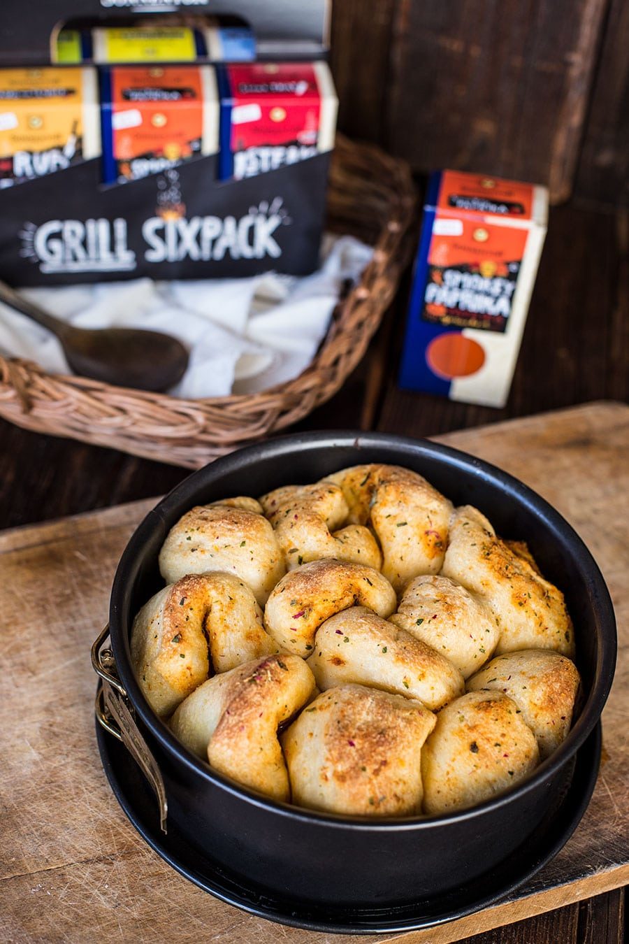 SONNENTOR Paprika Kräuter Zupfbrot