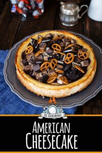 New York Cheesecake Rezept mit Oreo Keksboden & Karamell Topping