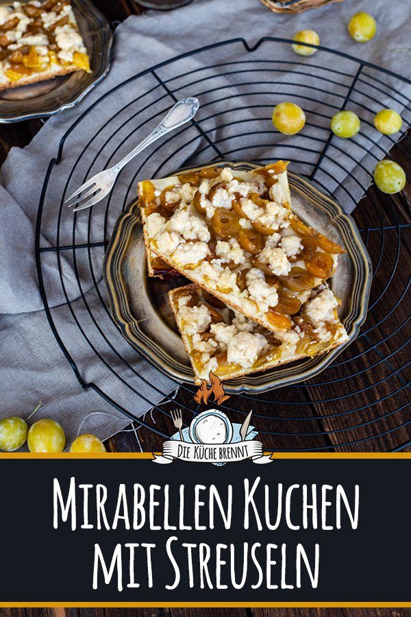 Einfacher Mirabellenkuchen vom Blech 5 Saftiger Blechkuchen mit Streuseln