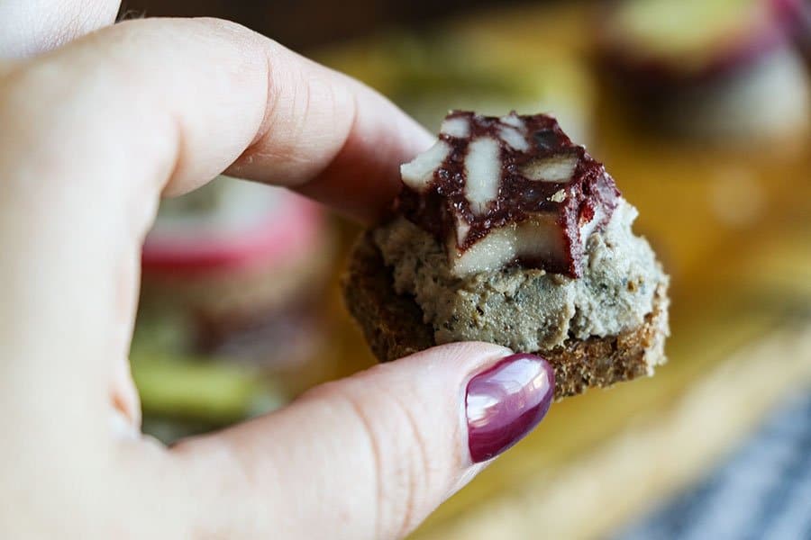 Bayrische Tapas Rezept - Brotzeitplatte mit bayrischem Fingerfood