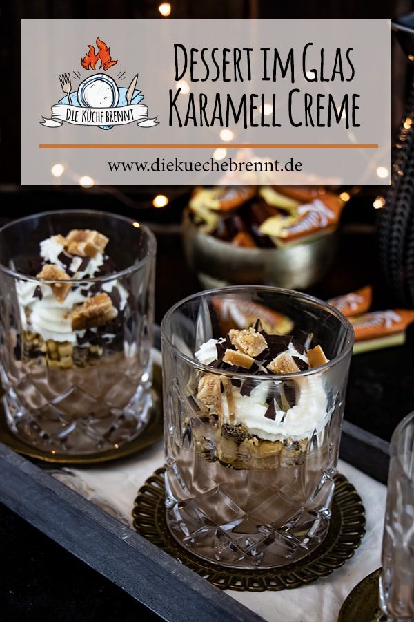 Festliches Dessert im Glas - Einfaches Karamell Creme Rezept 6 Karamell Creme Rezept