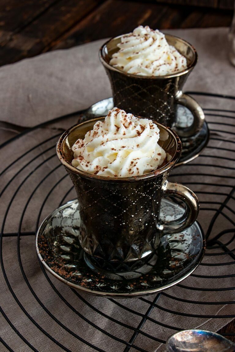 Eine festliches Dessert - Espresso Schokoladen Mousse Rezept