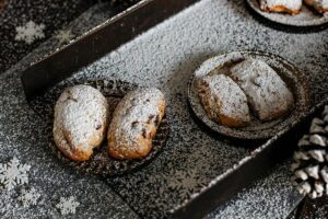 Mini Stollen Rezept aus der Weihnachtsbäckerei